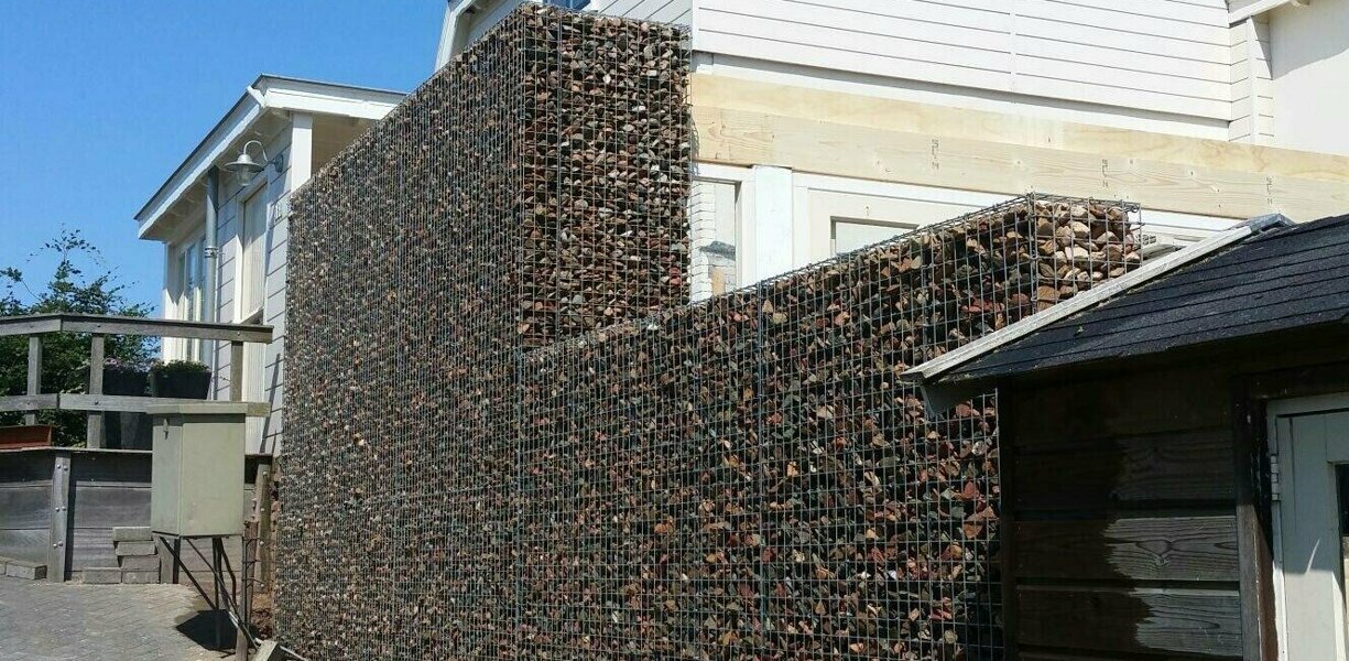 gevelbekleding schanskorf woonhuis