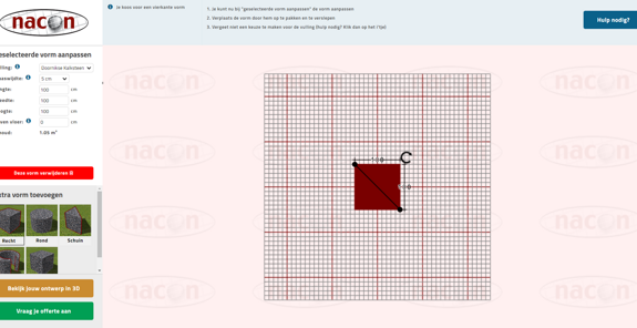 Schanskorf op maat maken