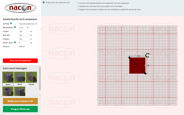 Schanskorf op maat maken