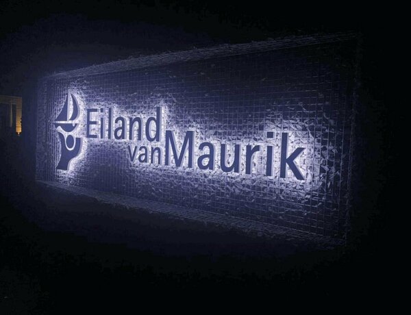 Bedrijfslogo in schanskorf