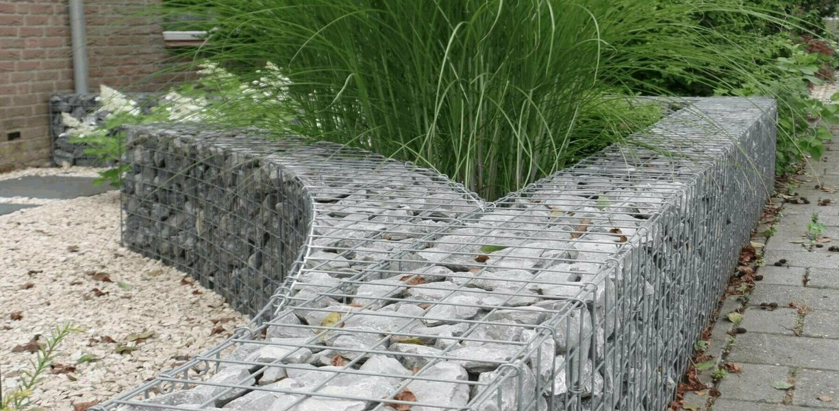 speciale vorm voortuin schanskorf