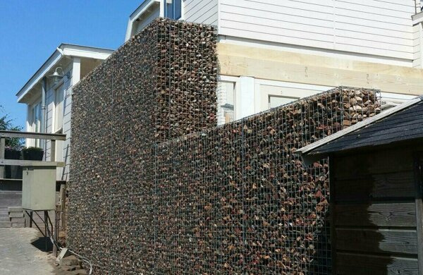 gevelbekleding schanskorf woonhuis