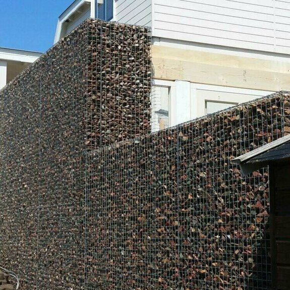 gevelbekleding schanskorf woonhuis