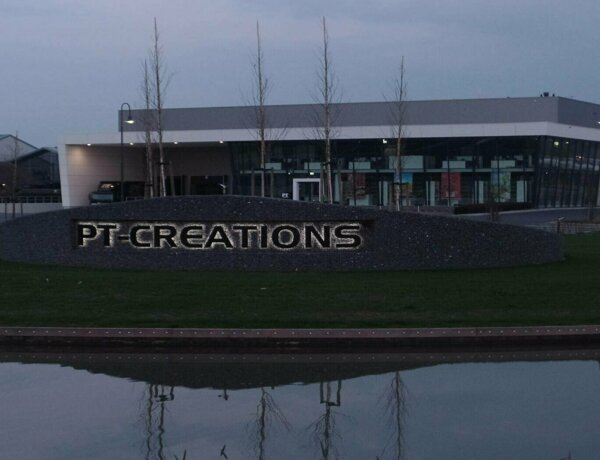 schanskorf met verlichting