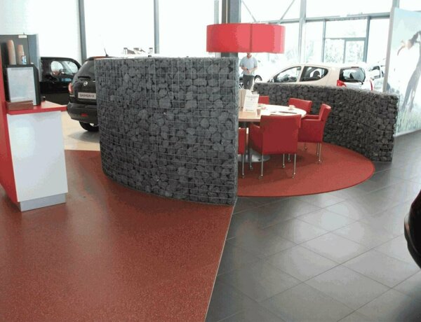 schanskorven op kantoor