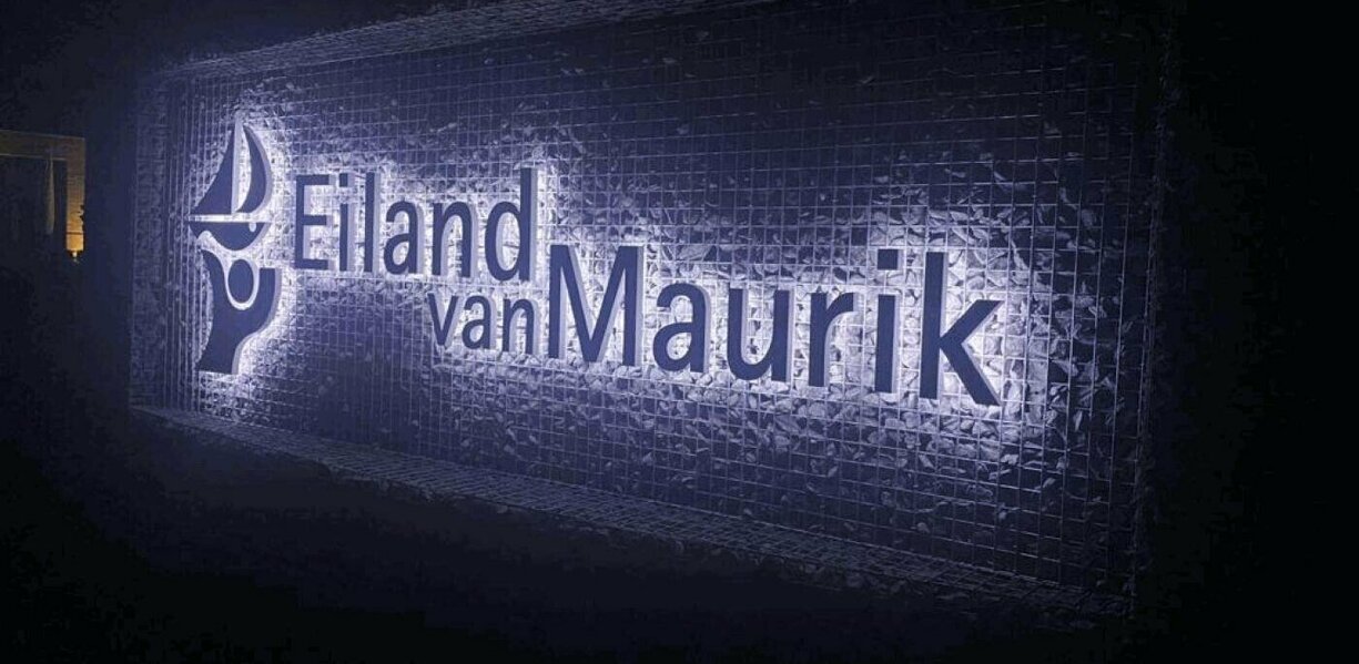 Bedrijfslogo in schanskorf